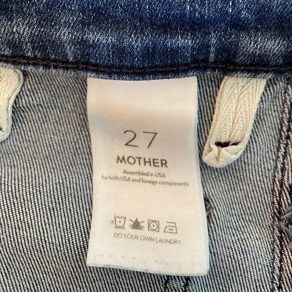 Mother Hustler Patch Pocket Ankle Fray ~ SZ 27 - Picture 4 of 8